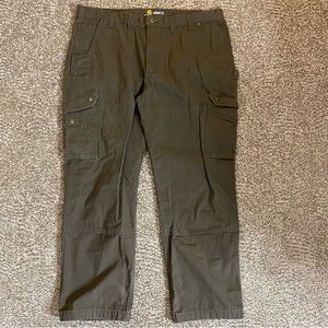 Carhartt Mens Relaxed Fit Jeans Brown 44 x 32